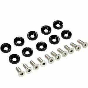 Arandela Tornillo de Aluminio Negro