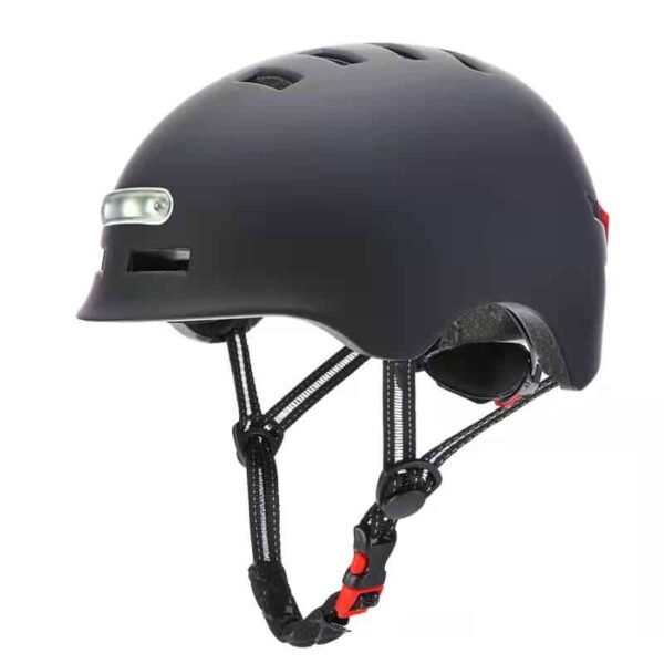 Casco con luz led