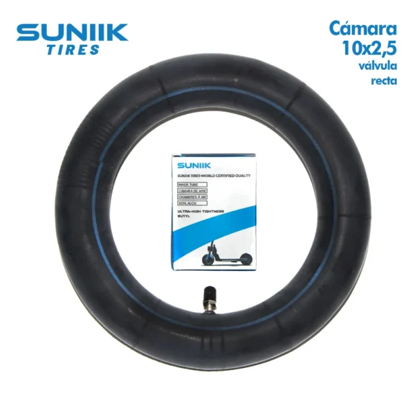 Camara De Aire 10×2,5 Valvula Recta Bison