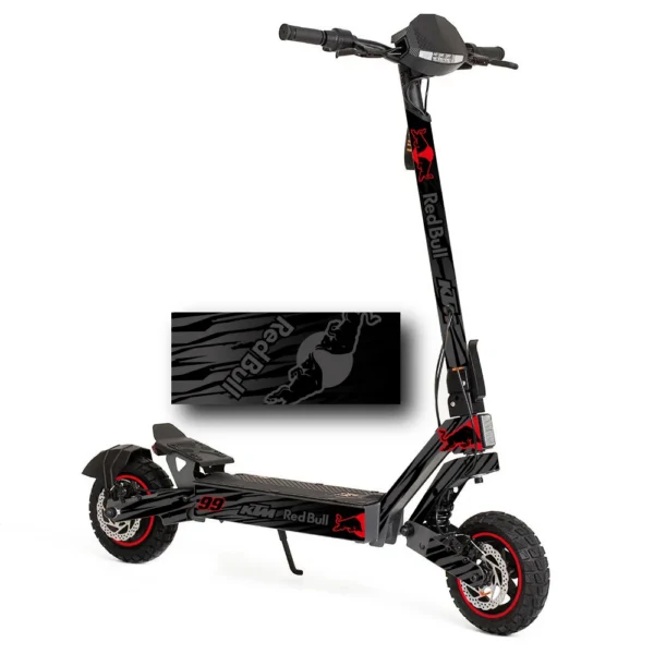 Vinilo Kukirin G2 2025 Competition 2.0 Rojo Fluor