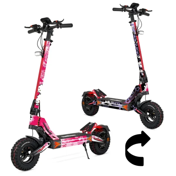 Vinilo Ecoxtrem M41 Tank / Armored Hello Kitty/Kuromi