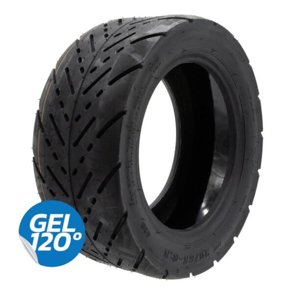 Neumático Tubeless Cityroad 90/65-6.5 Con Gel Liso 90/65-6,5