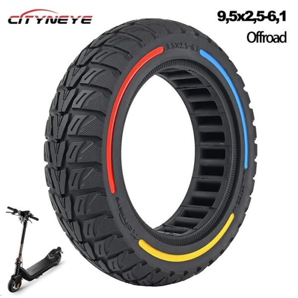 Rueda Maciza Offroad 9,5X2,5-6,1
