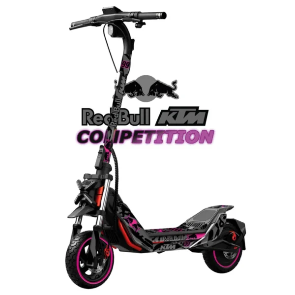 Vinilo Competition PINK con base para Ninebot Segway ZT3 Pro (base incluida)