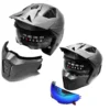 Casco Gris Metalizado Mate