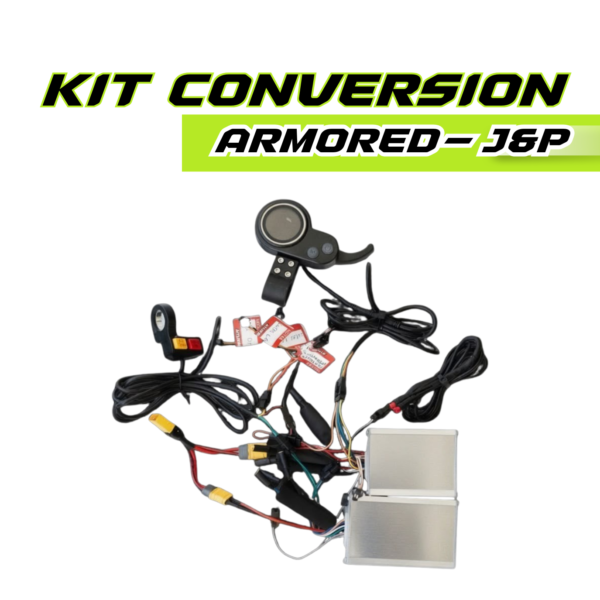 Kit Conversión Electrónica JP Patinete eléctrico Ecoxtrem Armored 60V