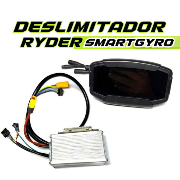 Deslimitar Smartgyro Ryder Pantalla + Centralita Deslimitada